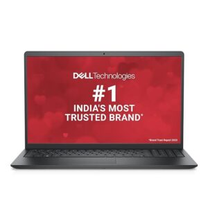 Dell 15 Laptop, Intel Core i3-1115G4, 8GB/1TB + 256GB SSD/15.6″ (39.62cm) FHD with Comfort View/Mobile Connect/Windows 11 + MSO’21/15 Month McAfee/Spill-Resistant Keyboard/Carbon/Thin & Light-1.69kg