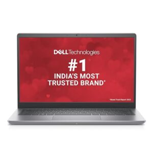 Dell 14 Laptop, 12th Gen Intel Core i3-1215U Processor/8GB/512GB SSD/Intel UHD Graphics/14.0″(35.56cm) FHD/Windows 11 + MSO’21/15 Month McAfee/Spill-Resistant Keyboard/Grey/Thin & Light 1.48kg