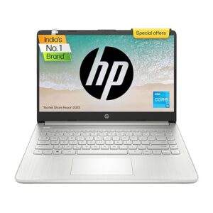 HP 14s, 11th Gen Intel Core i3-1115G4, 8GB RAM/256GB SSD 14-inch(35.6 cm) Micro-Edge, Anti-Glare, FHD Laptop/Alexa Built-in/Win 11/Intel UHD Graphics/Dual Speakers/MSO 2021/1.41 Kg, 14s-dy2507TU